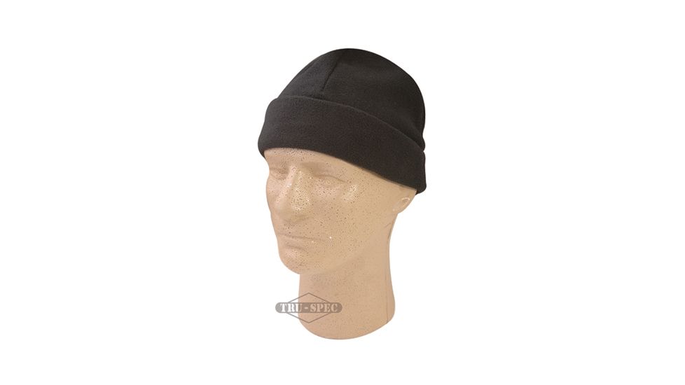 Tru-Spec Microfleece Watch Cap, TRU Black MICROFLEECE, OSFM 3590000
