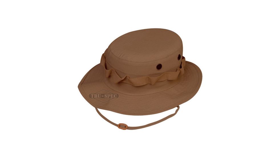 Tru-Spec Military Boonie, TRU Coyote P/C R/S W/LOOPS, 7 3243003