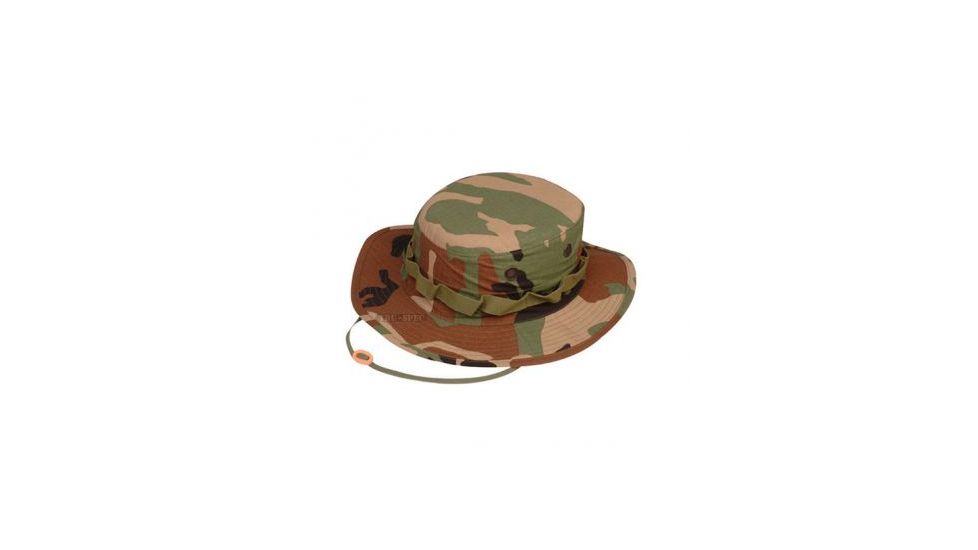 Tru-Spec Military Boonie, TRU DIG. W/P W/WIDE BRIM &amp; LOOPS, 7 3261003