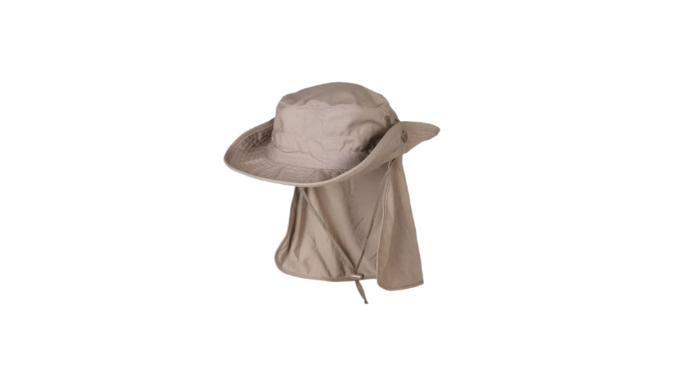 TRU-SPEC Neck Protector Boonie Hat, Coyote, One size, 5800