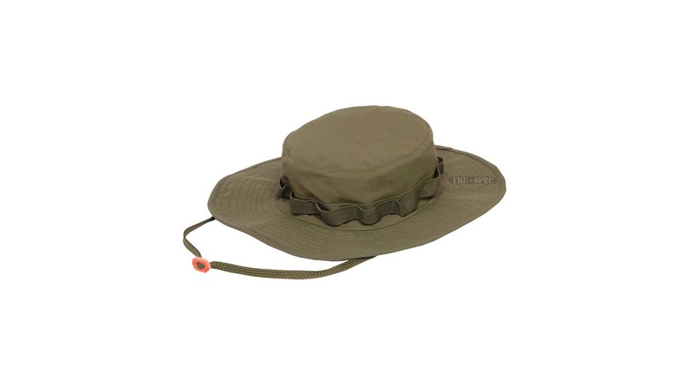 Tru-Spec Olive Drab Green H2O Proof Adjustable Boonie, One Size Fits Most 3352000