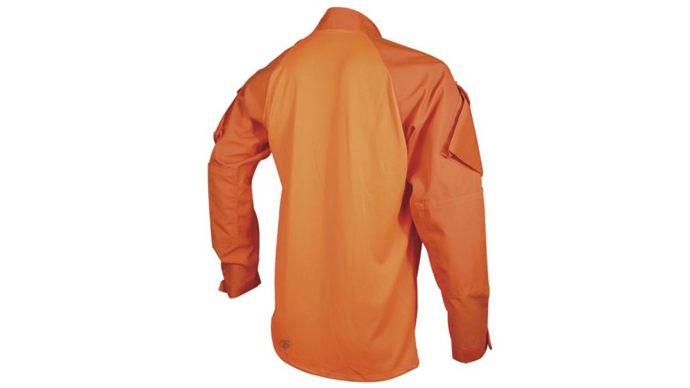 Tru-Spec Tru Short Sleeve 1/4 Zip Combat Shirt - Men's, Extra Small, Regular, Orange, 2597002