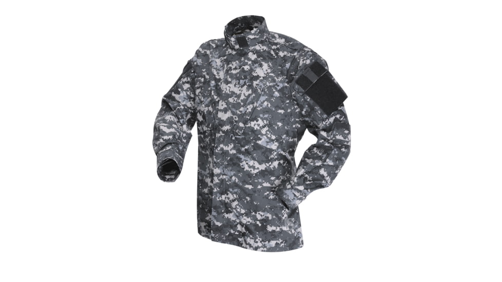 Tru-Spec TAC T.R.U.Shirts 50/50 Nylon/Cotton Rip-Stop, Digital Urban, Large Long 1390025