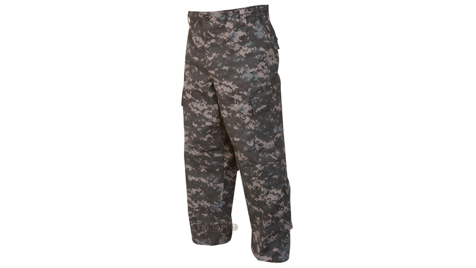 TRU-SPEC TAC T.R.U. Cotton/Nylon Ripstop Trousers - Men's, Digital Woodland, Extra Small, Regular, 1395002