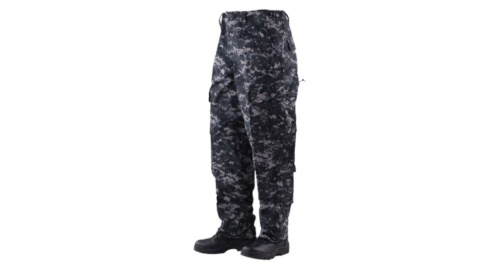 TRU-SPEC TAC T.R.U. Cotton/Nylon Ripstop Trousers - Men's, Digital Urban, Extra Small, Regular, 1396002