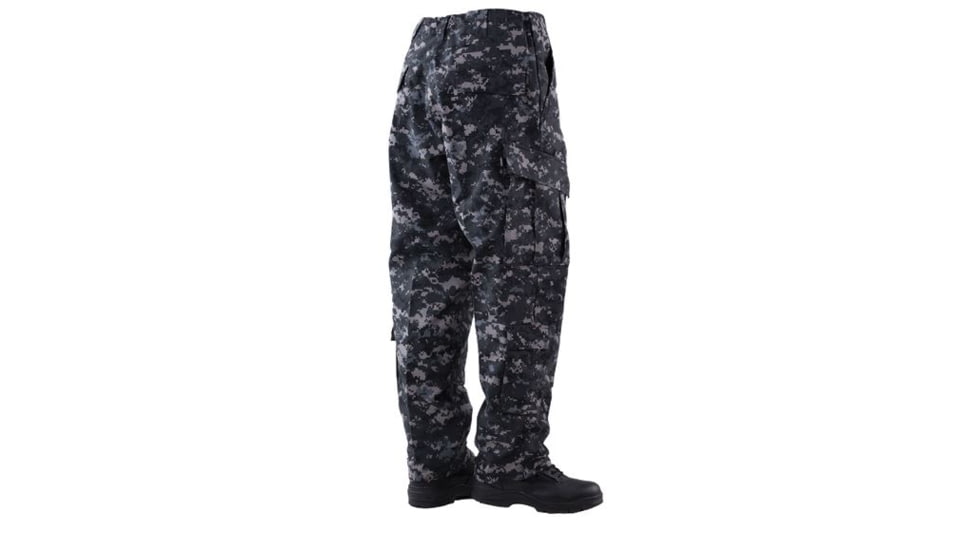 TRU-SPEC TAC T.R.U. Cotton/Nylon Ripstop Trousers - Men's, Digital Urban, Extra Small, Regular, 1396002