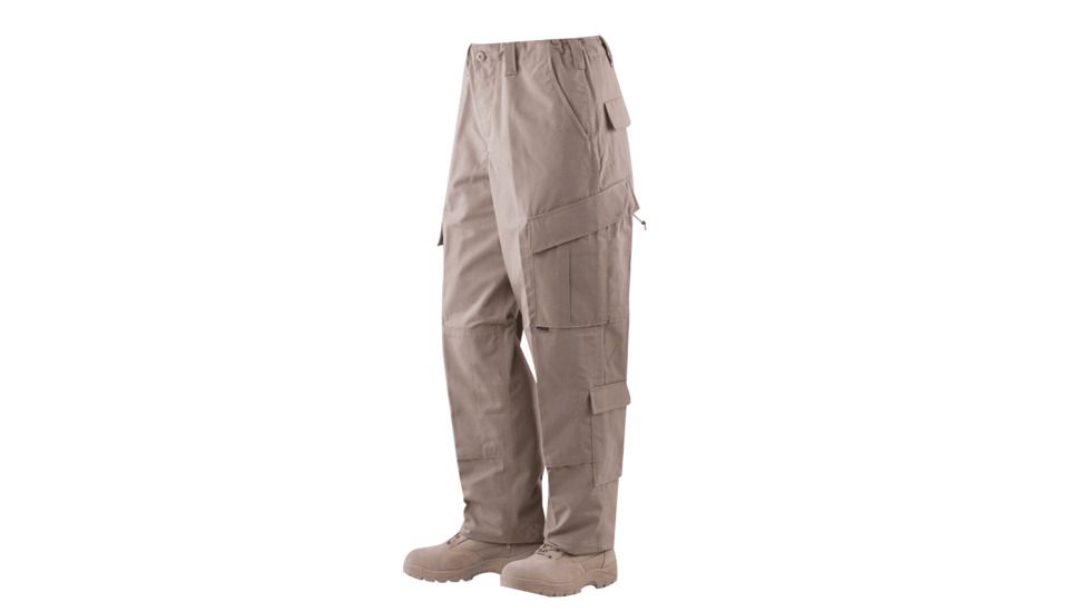TRU-SPEC Tactical Response Poly/Cotton Ripstop Pants - Men's, Khaki, Extra Large, Long, 1287026