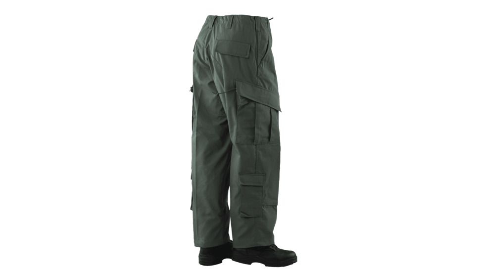 TRU-SPEC Tactical Response Poly/Cotton Ripstop Pants - Men's, Olive Drab, Small, Regular, 1285003
