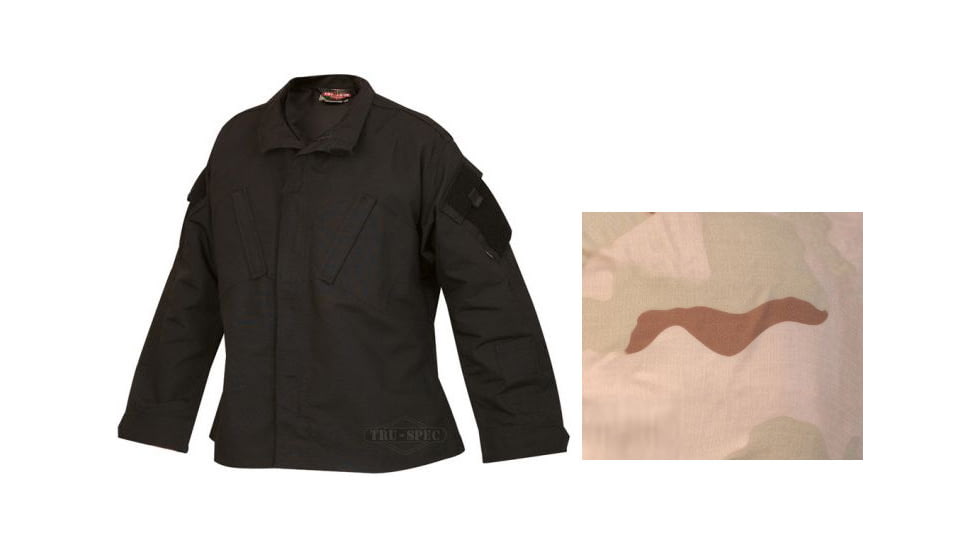 Tru-Spec Tactical Response Shirt, Desert 3-Color NYCO, 2XL, Long 1272027