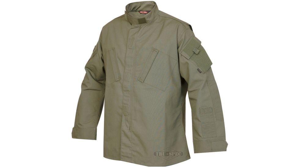 Tru-Spec Tactical Response Shirt OD Green P/C R/S, XSS 1284042