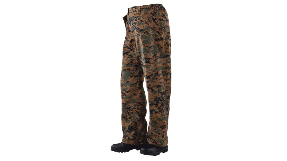 TRU-SPEC H2O Proof Trouser - Men's, Digital Woodland, Medium, Long, 2031024