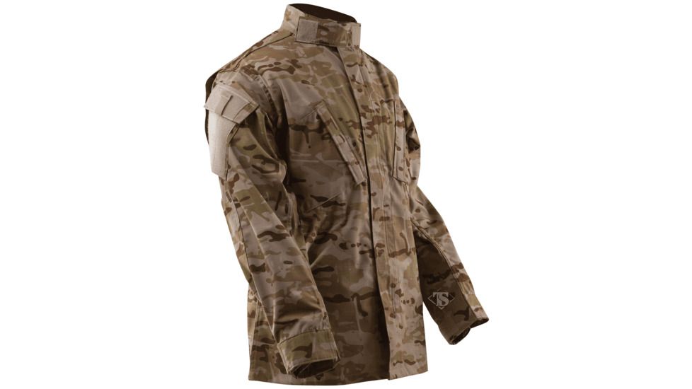 TRU-SPEC 1/4 Zip Tactical Response Shirt - Men's, Small, Short, Multicam Arid, 1325043