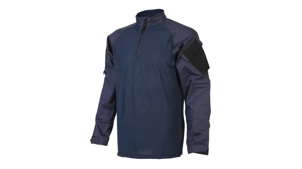 TRU-SPEC TRU X-Fire 1/4 Zip Combat Shirt - Mens, Navy, Extra Small, Regular, 1460002