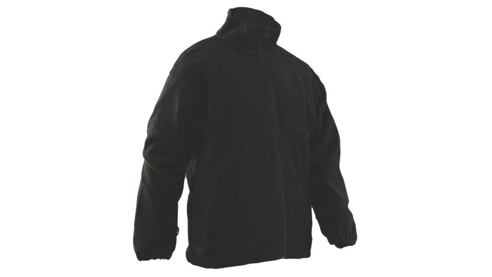 TRU-SPEC Polar Fleece Jacket - Men's, Black, Medium, Long, 2434024
