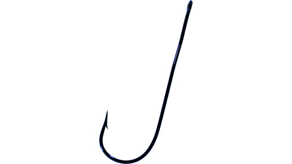 Tru-Turn Aberdeen Panfish Hook, Spear Point, Light Wire, Non-Offset, Ringed Eye, Blue, Size 8, Pack Of 9, 860ZS-8