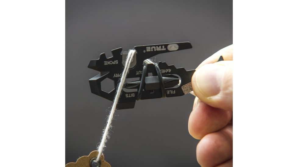 TRUE 18-in-1 Fishface Pocket Multi-Tool, Black, TRU-TOL-0028
