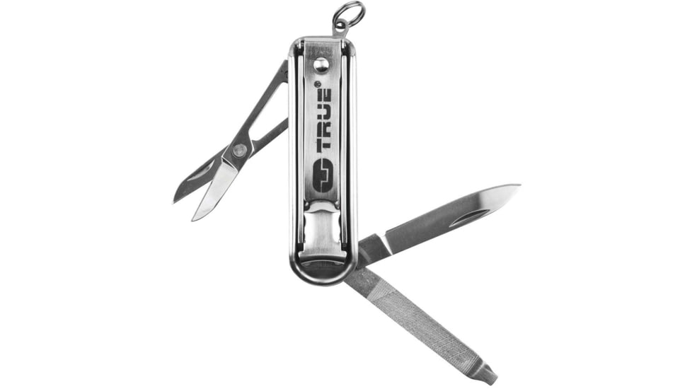 TRUE 6-in-1 NailClip Kit, Nailclip, Keychain, Steel, TRU-TOL-0005