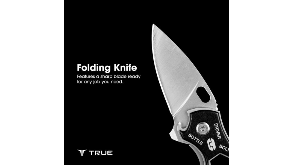 TRUE 7-in-1 SmartKnife Tool, Steel, TRU-KNF-0013