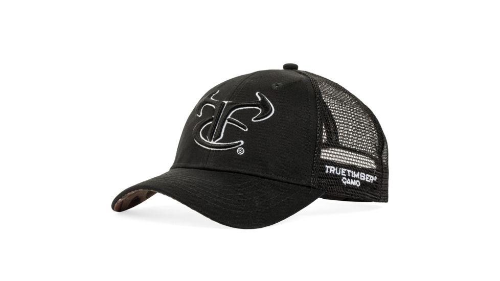 TrueTimber Camo Logo Ball Cap, Kanati Bill, One Size, 0280