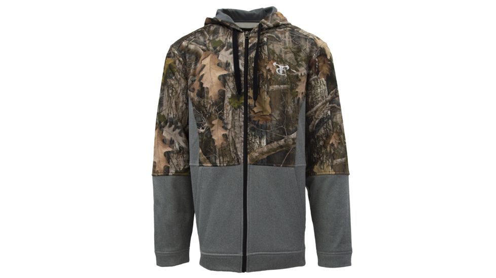 TrueTimber Full Zip Hoodie - Mens, Kanati, Medium, 0378-M