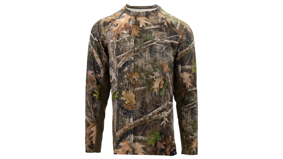 TrueTimber Shale Canyon Long Sleeve Crew - Mens, Kanati, Medium, 0767-M