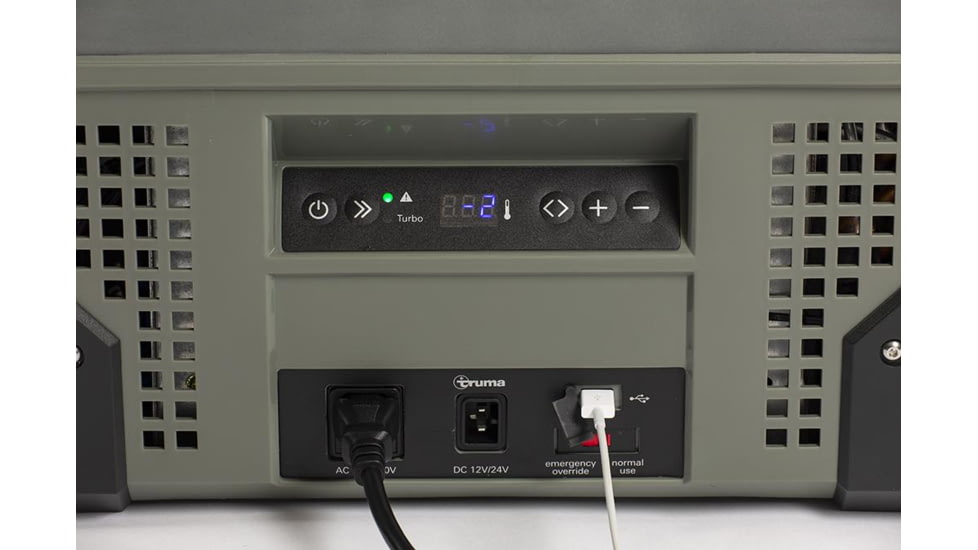 Truma Cooler C105 Single Zone Portable Fridge/Freezer, Earth Green, 105 liter, 45005-06