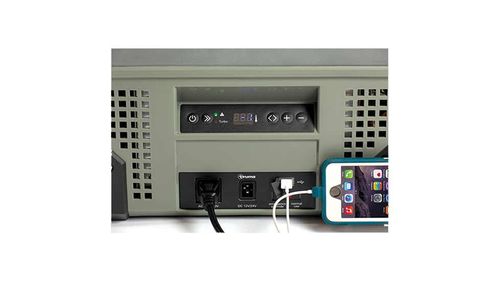 Truma Cooler C36 Single Zone Portable Fridge/Freezer, Earth Green, 36 liter, 45005-02