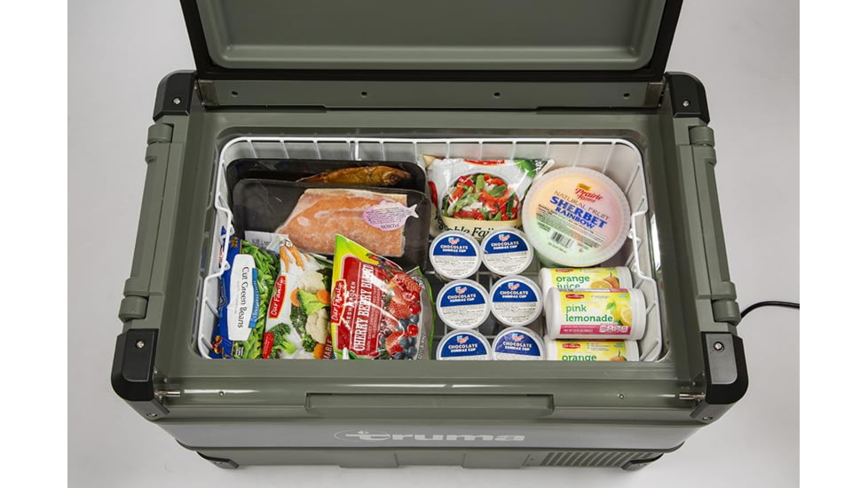 Truma Cooler C60 Single Zone Portable Fridge/Freezer, Earth Green, 60 liter, 45005-04