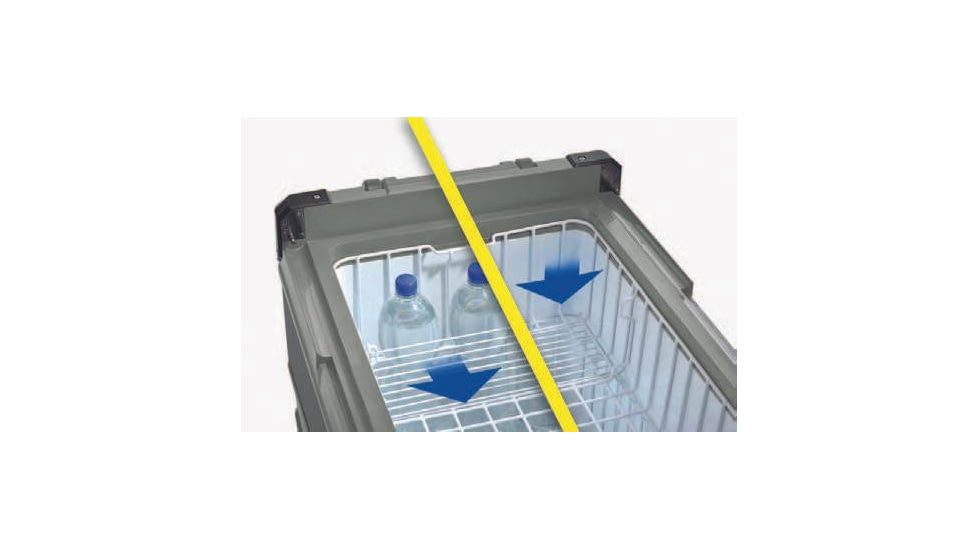 Truma Cooler C69 Dual Zone Portable Fridge/Freezer, Earth Green, 69 liter, 45105-01