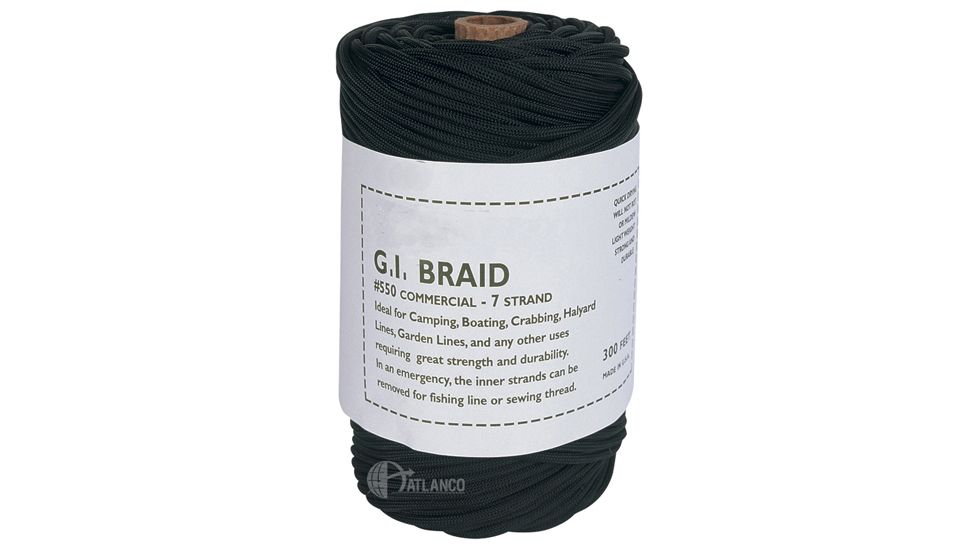 5Star Paracord, 300ft. Spool Black 5064000