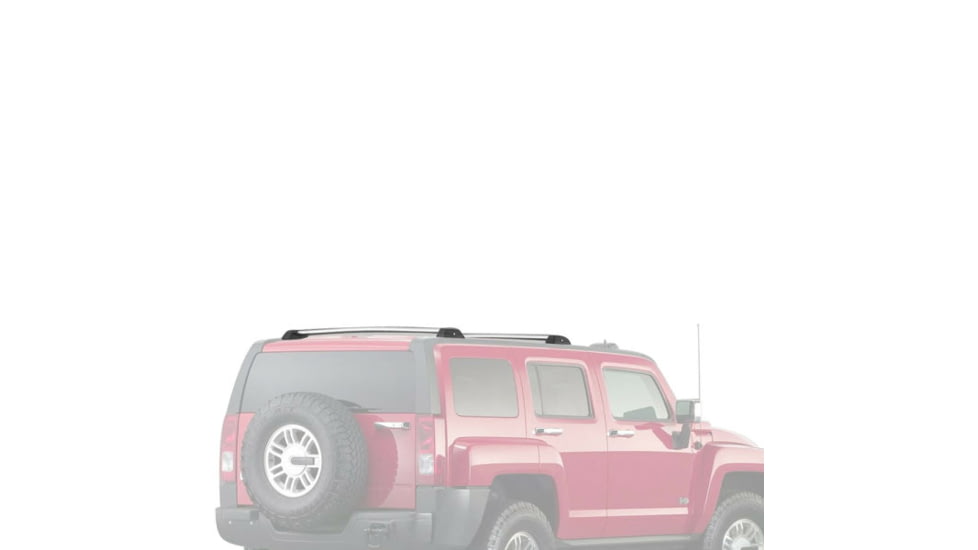 TRUSTMADE Aluminum Roof Cross Bar Car Roof Rack for Hummer H3, Black, OR02RR04-HH3