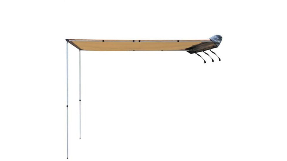 DEMO, TRUSTMADE Car Side Awning Rooftop Pull Out Tent Shelter, Beige, 6x6 ft, OR02AW01