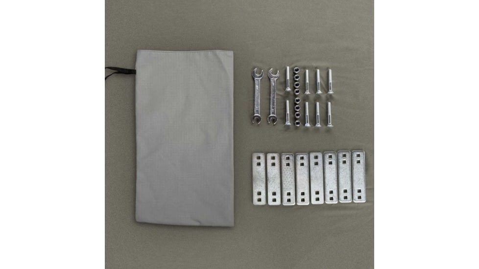 TRUSTMADE Hardshell Rooftop Tent, Black/Grey, 82.7x49x35.4in, OR02RT01-BlackGrey