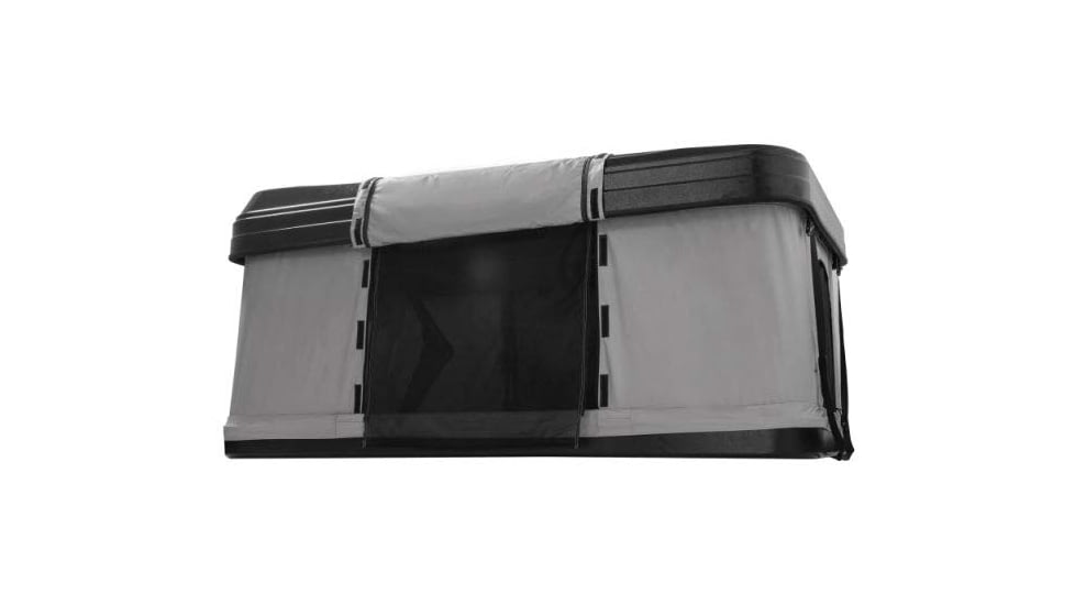 TRUSTMADE Hardshell Rooftop Tent, Black/Grey, 82.7x49x35.4in, OR02RT01-BlackGrey