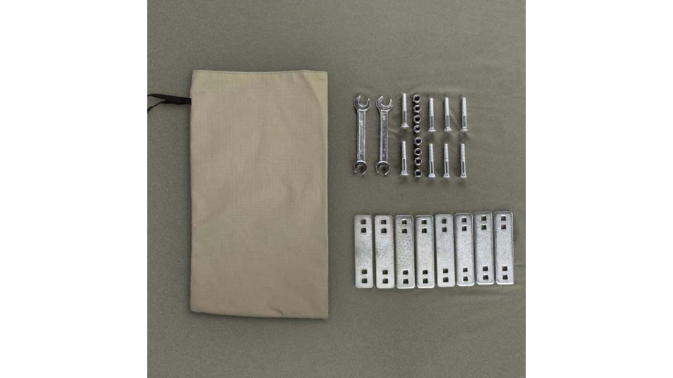 TRUSTMADE Hardshell Rooftop Tent, White/Grey, 82.7x49x35.4in, OR02RT01-WhiteGrey