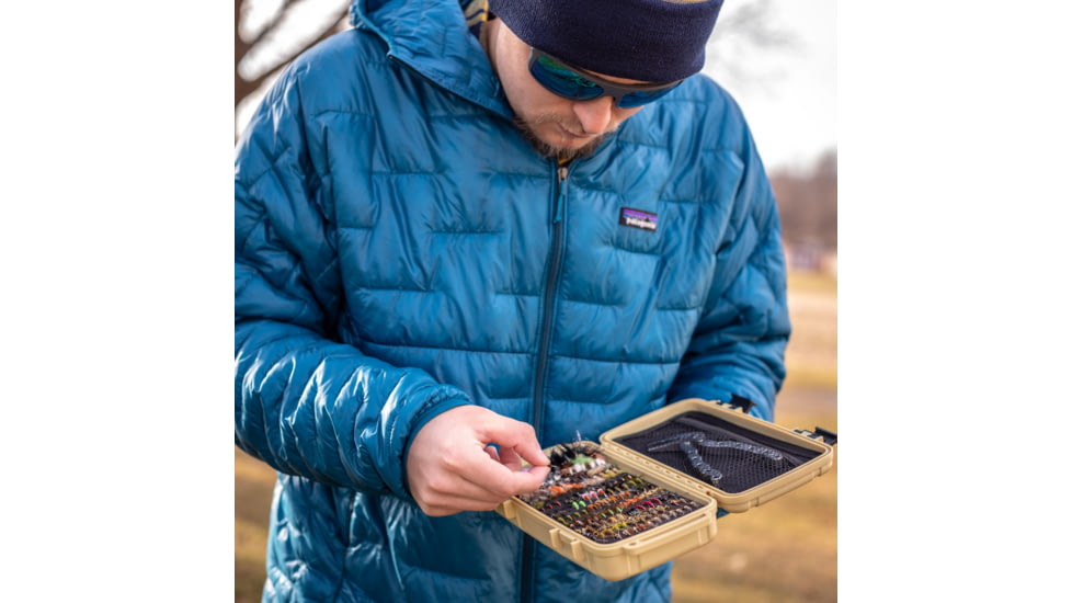 Trxstle, LLC Big Water Case and Flybox, Tan, Small, EQ-CAR-BIG-DE