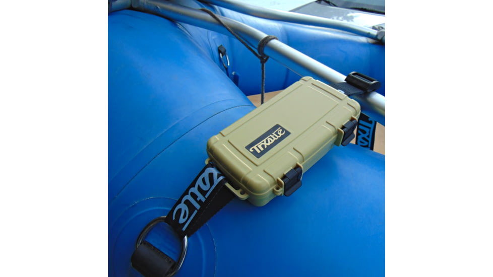 Trxstle, LLC Big Water Case and Flybox, Tan, Small, EQ-CAR-BIG-DE