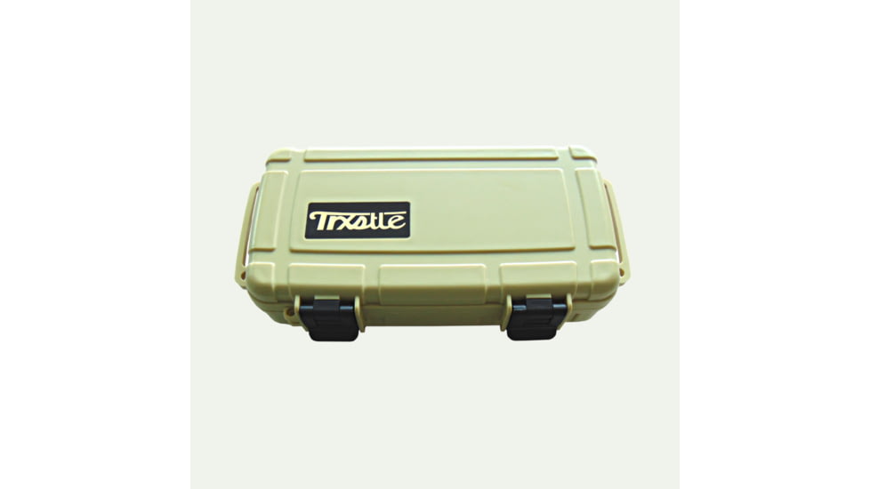 Trxstle Big Water Case and Flybox, Tan, Small, EQ-CAR-BIG-DE