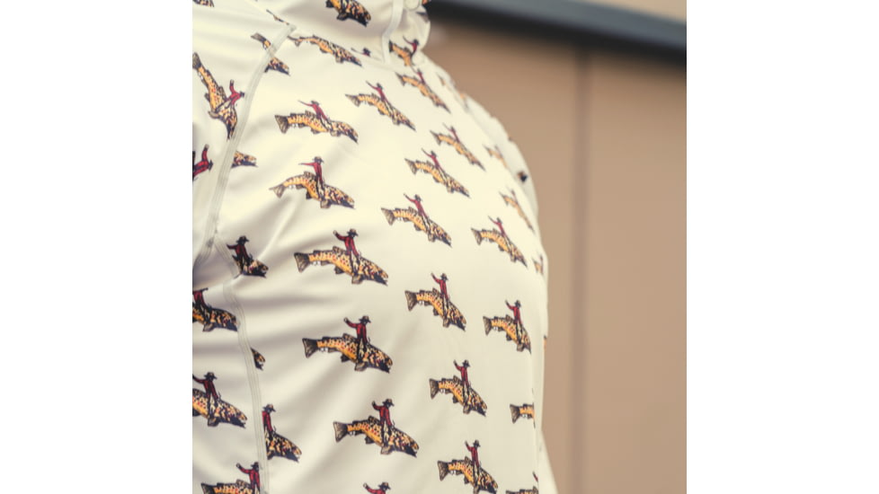 Trxstle Bucking Brown Sun Hoody - Men's, Extra Large, Light Grey, AP-SUN-MEN-MUL-XL