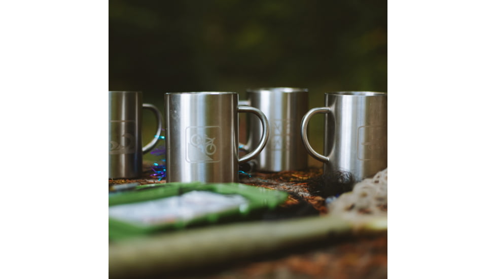 Trxstle, LLC Coffee and Cocktail Mugs Set, 4-Pack, Stainless Steel, One Size, AC-MUG-4PA-S
