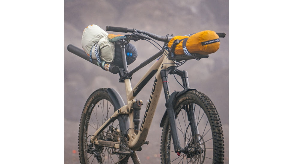 Trxstle, LLC Geryon Universal Bike Packing System, Black, Medium, EQ-BIK-GER-BLA