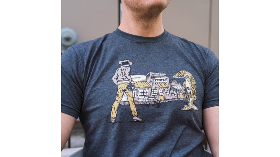 Trxstle, LLC Gilly the Kid T-Shirt, Medium, Graphite Charcoal, AP-TEE-GIL-CHA-M