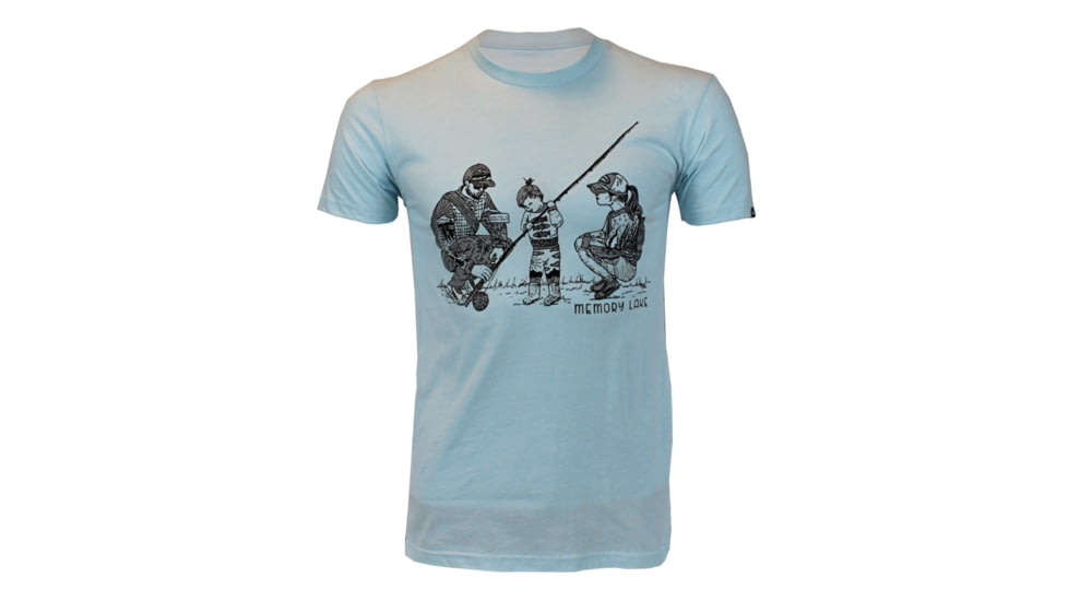 Trxstle Memory Lake T-Shirt, Medium, Light Blue, AP-TEE-MEM-BLU-M