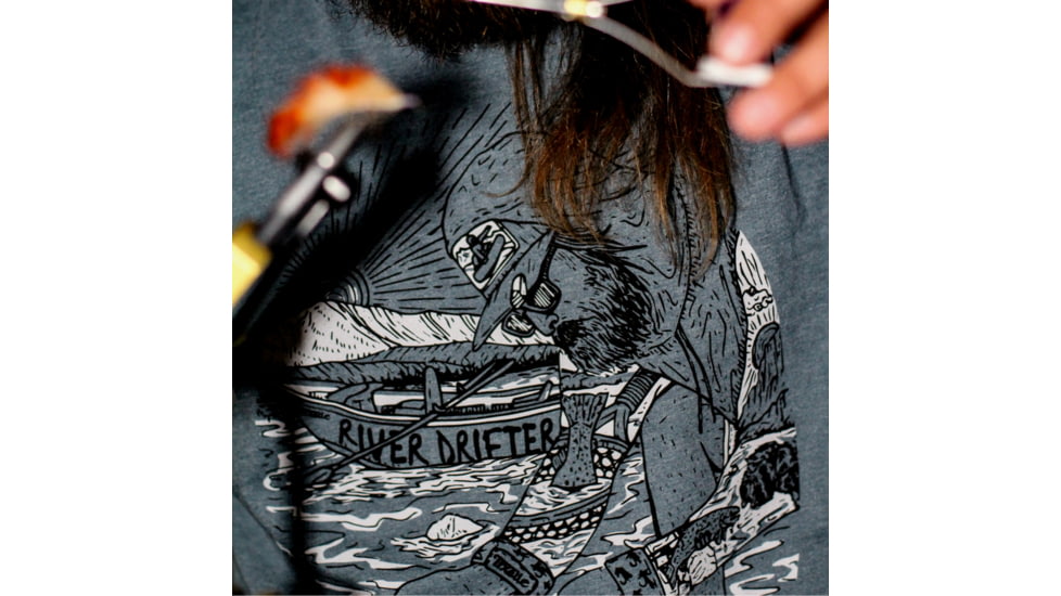 Trxstle, LLC River Drifter T-Shirt, Extra Small, Deep Blue, AP-TEE-RIV-BLU-XS