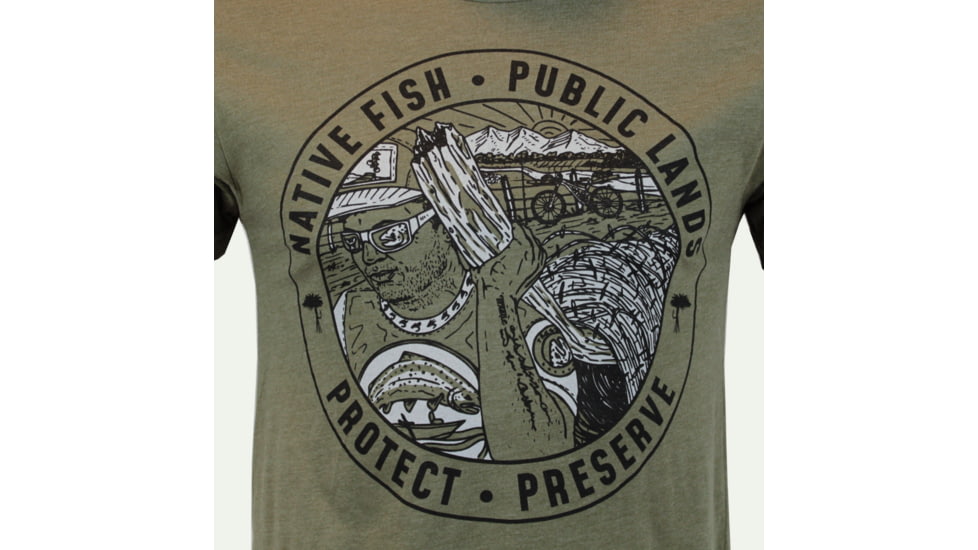 Trxstle Stewardship T-Shirt, 2XL, Military Green, AP-TEE-STE-GRE-XXL