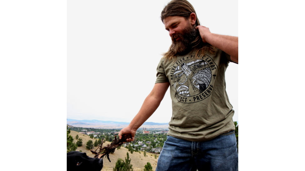 Trxstle Stewardship T-Shirt, 2XL, Military Green, AP-TEE-STE-GRE-XXL