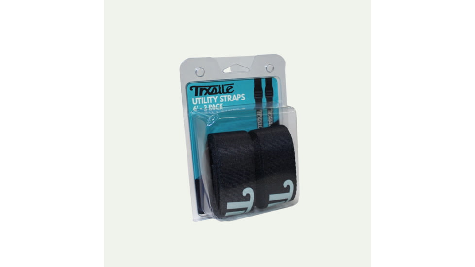 Trxstle Utility Strap, 2-Pack, Black, Small, EQ-CAR-2-P-BL