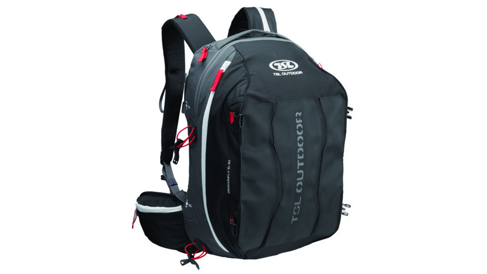 TSL DragonFly 15/30 Hiking Backpack, Grey/Red, 15-30L DRAG1530-DEMO