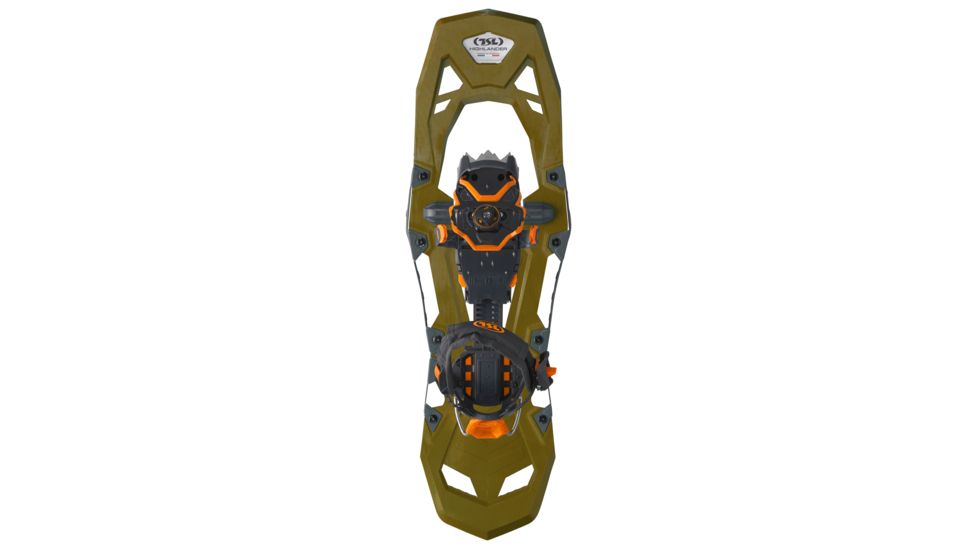 TSL Highlander Adjust Snowshoes, Olive, Large, PFRHL190