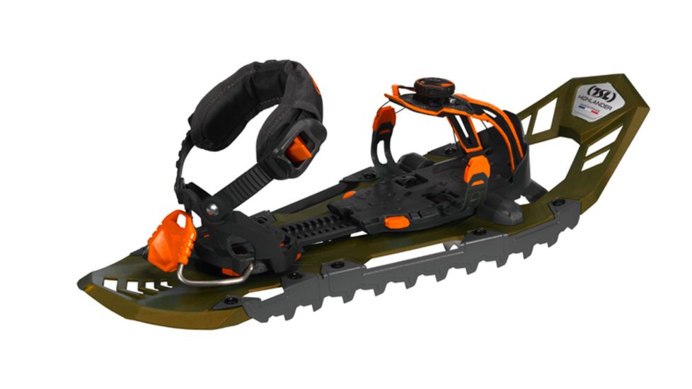 TSL Highlander Adjust Snowshoes, Olive, Medium, PFRHM190